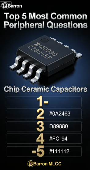 Top 5 Most Common Peripheral Questions About Chip Ceramic Capacitors  Barron MLCC